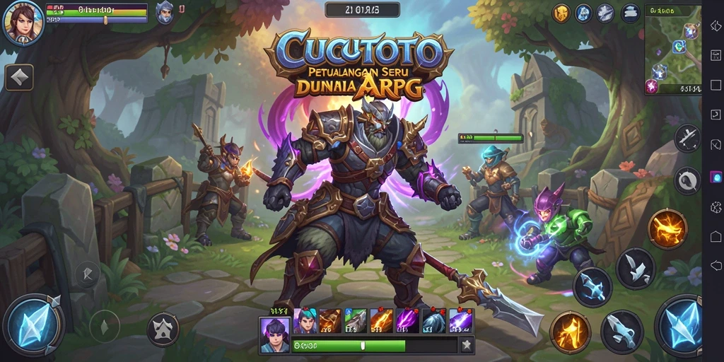 Gameplay menawan dalam petualangan ARPG yang mendebarkan.