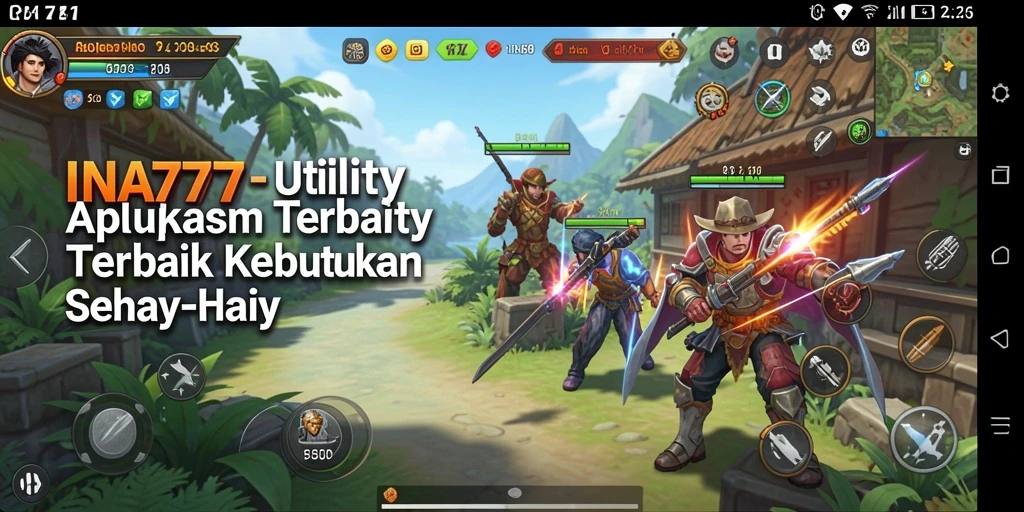 Tampilan antarmuka INA777 yang menarik dan intuitif untuk pengguna.