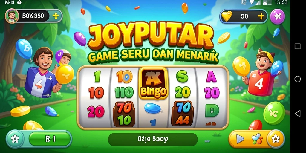 Tampilan gameplay Bingo yang menarik di JOYPUTAR.