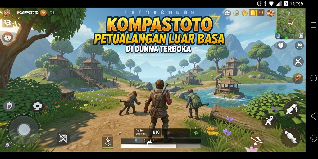 Gameplay dinamis dan menakjubkan di dunia Open World KOMPASTOTO.