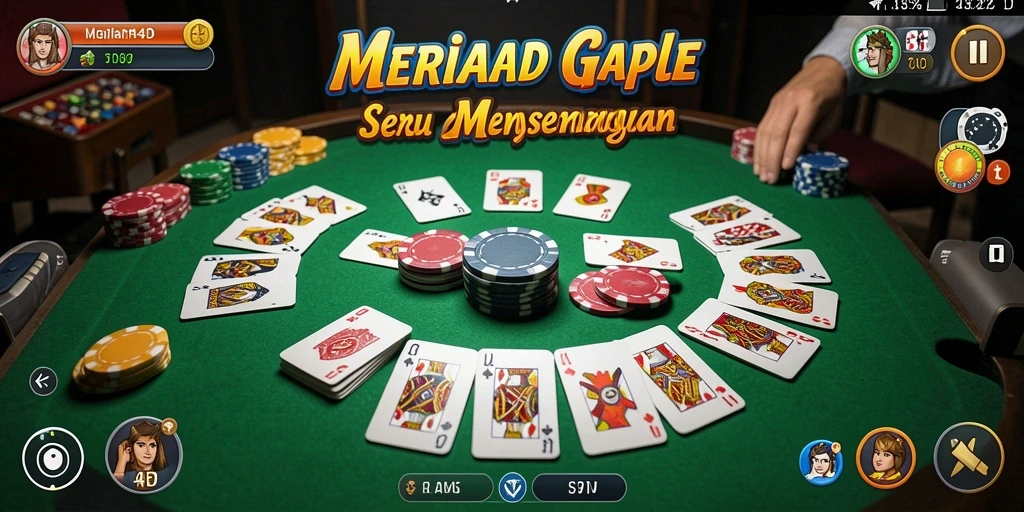 Tampilan gameplay menarik dan interaktif dari MERIAH4D.