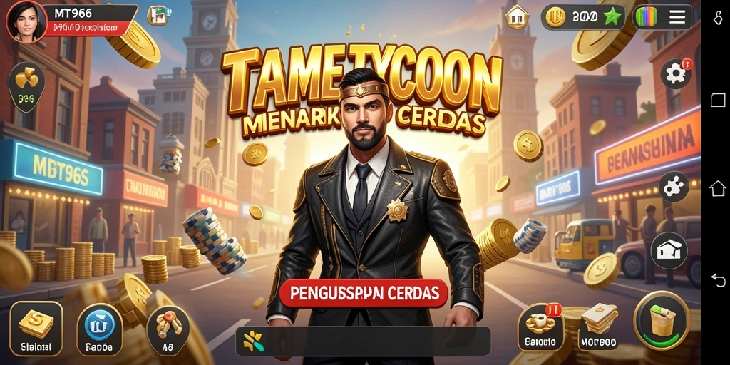 Tampilan gameplay MT966 yang menarik dan menantang dalam genre Tycoon.
