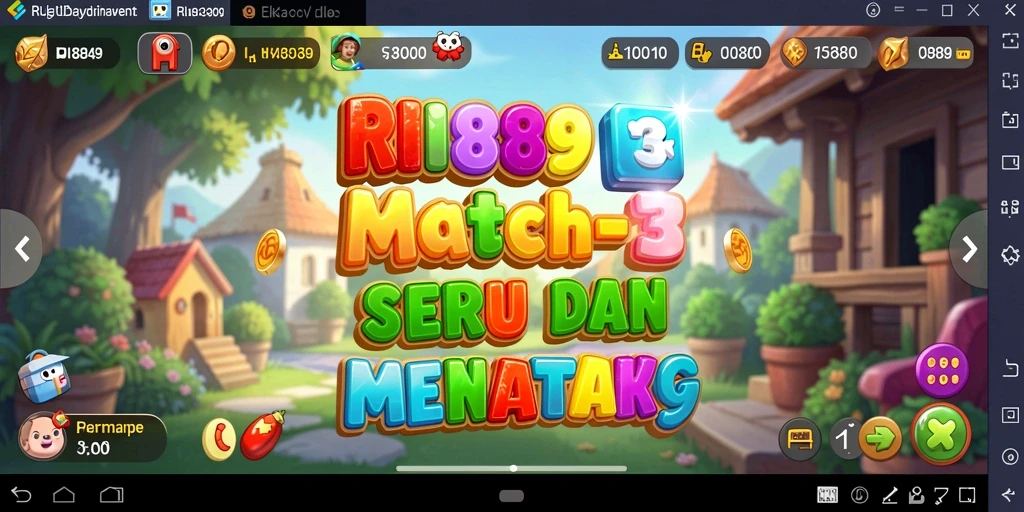 Tangkapan layar gameplay RI889 yang menarik dan penuh warna.