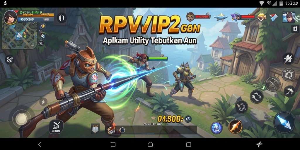 Tampilan antarmuka RPVIP2 yang sederhana dan fungsional.