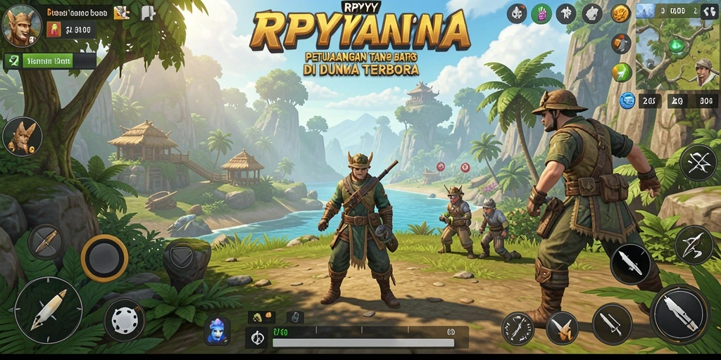 Gameplay RPYYY menunjukkan luasnya dunia terbuka yang bisa dieksplorasi.