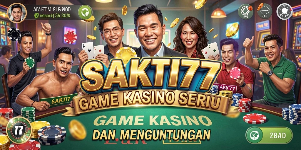 Tampilan gameplay SAKTI77 dengan grafis menawan dan fitur interaktif.